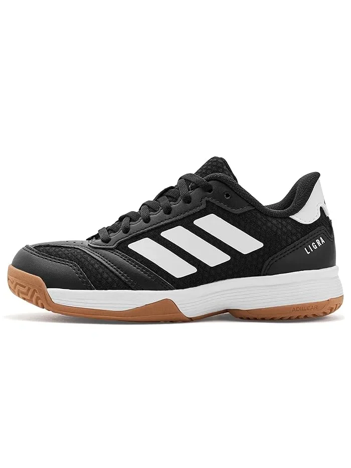 Кроссовки indoor Ligra 8 Adidas Kids — изображение 4 из 4, черный/белый/черный
