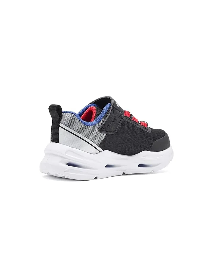 Кроссовки со светодиодами Lil'Glide Step Lights SKECHERS KIDS — изображение 3 из 4, черный/синий