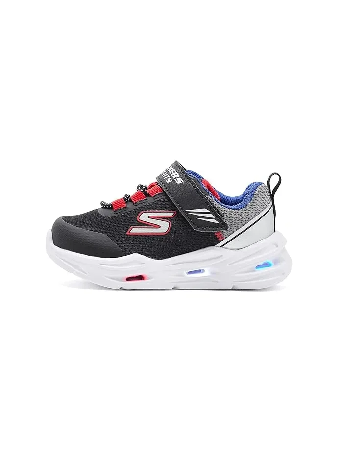 Кроссовки со светодиодами Lil'Glide Step Lights SKECHERS KIDS — изображение 4 из 4, черный/синий