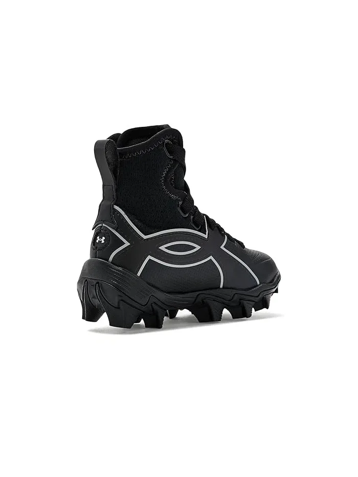 Кроссовки футбольные Highlight RM Jr Under Armour Kids — изображение 3 из 4, черный/черный/черный
