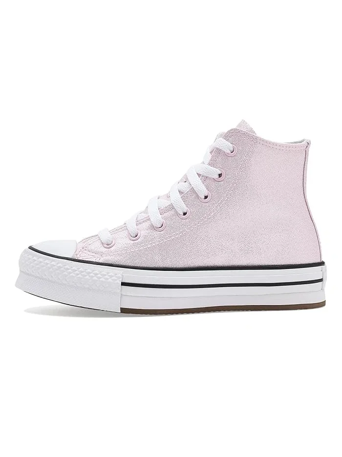 Кроссовки платформа Chuck Taylor All Star Lift Platform Shine Converse Kids — изображение 4 из 4, белый/черный
