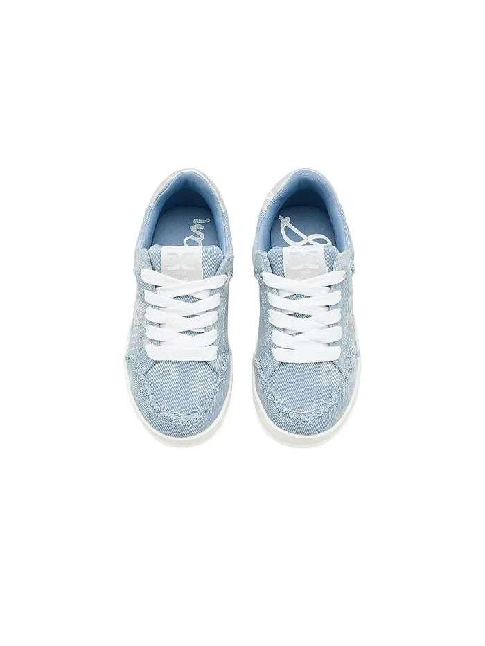 Кроссовки деним Tenny Josi Sam Edelman Kids — изображение 2 из 4, джинсовый синий
