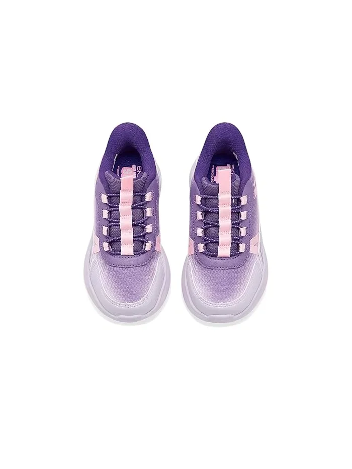 Кроссовки с технологией Hands Free Slip-Ins Wave 92 SKECHERS KIDS — изображение 2 из 4, розовый