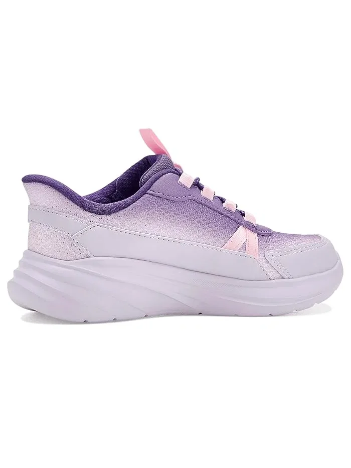Кроссовки с технологией Hands Free Slip-Ins Wave 92 SKECHERS KIDS — изображение 3 из 4, розовый