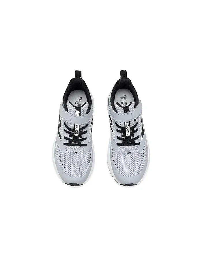 Кроссовки Fresh Foam 625 v1 Bungee Lace New Balance Kids — изображение 2 из 4, серый/серый
