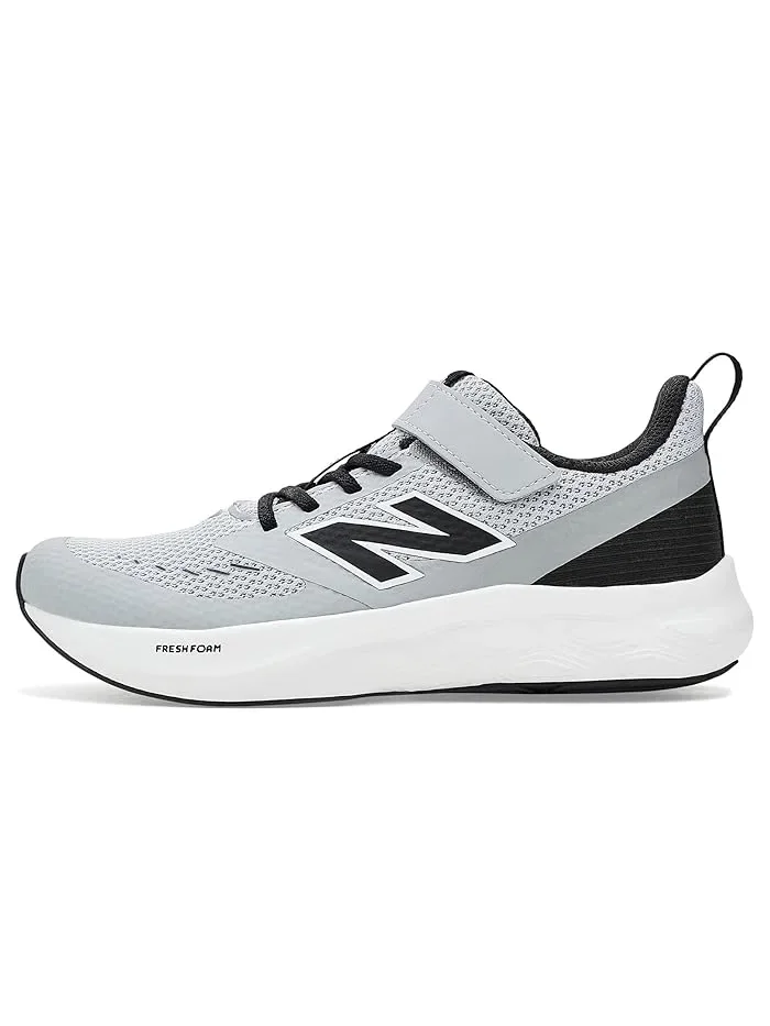 Кроссовки Fresh Foam 625 v1 Bungee Lace New Balance Kids — изображение 4 из 4, серый/серый