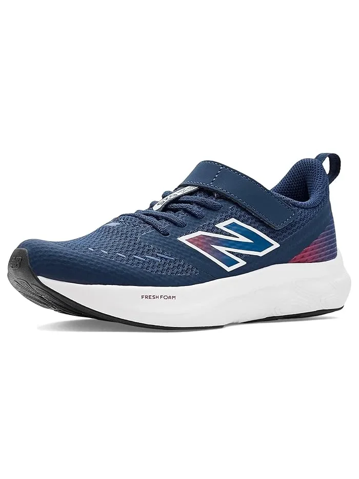 Кроссовки Fresh Foam 625 v1 Bungee Lace New Balance Kids — изображение 1 из 4, темно-синий/красный