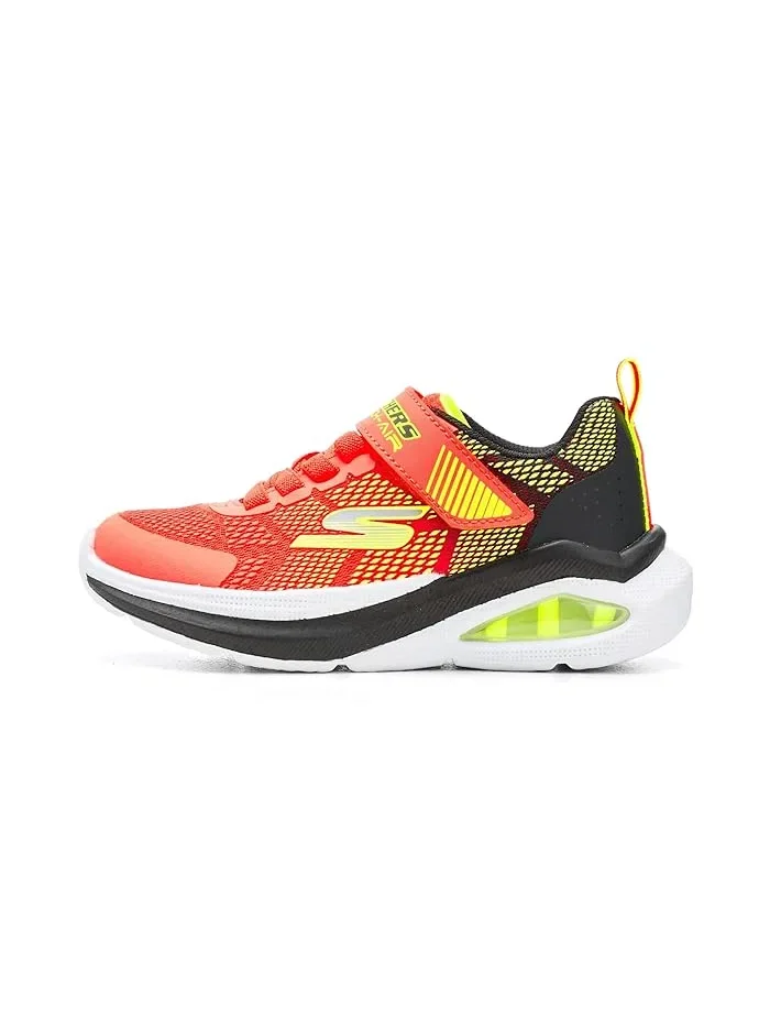 Кроссовки с видимой подушкой Microspec Max Velocity SKECHERS KIDS — изображение 4 из 4, оранжевый/черный