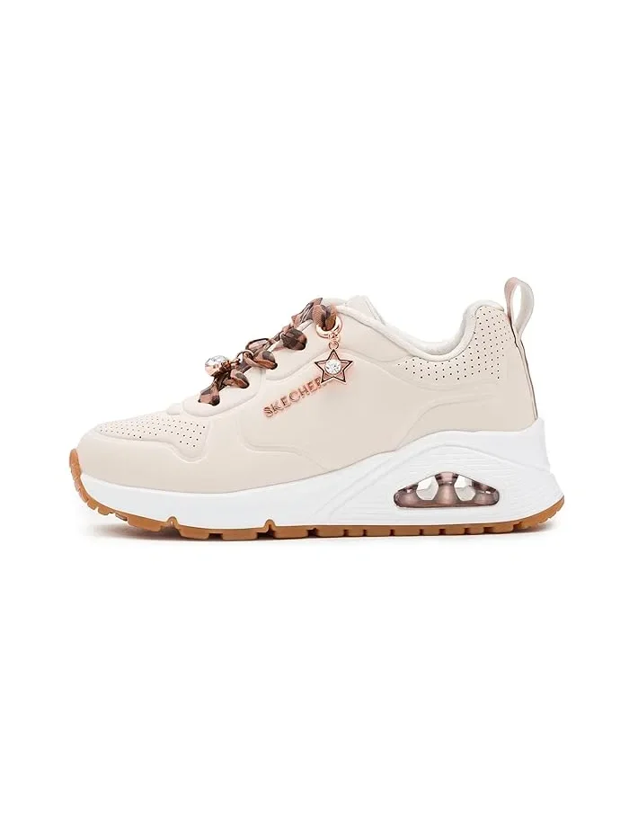 Кроссовки с декоративными шнурками Uno Gen1 SKECHERS KIDS — изображение 4 из 4, прозрачный