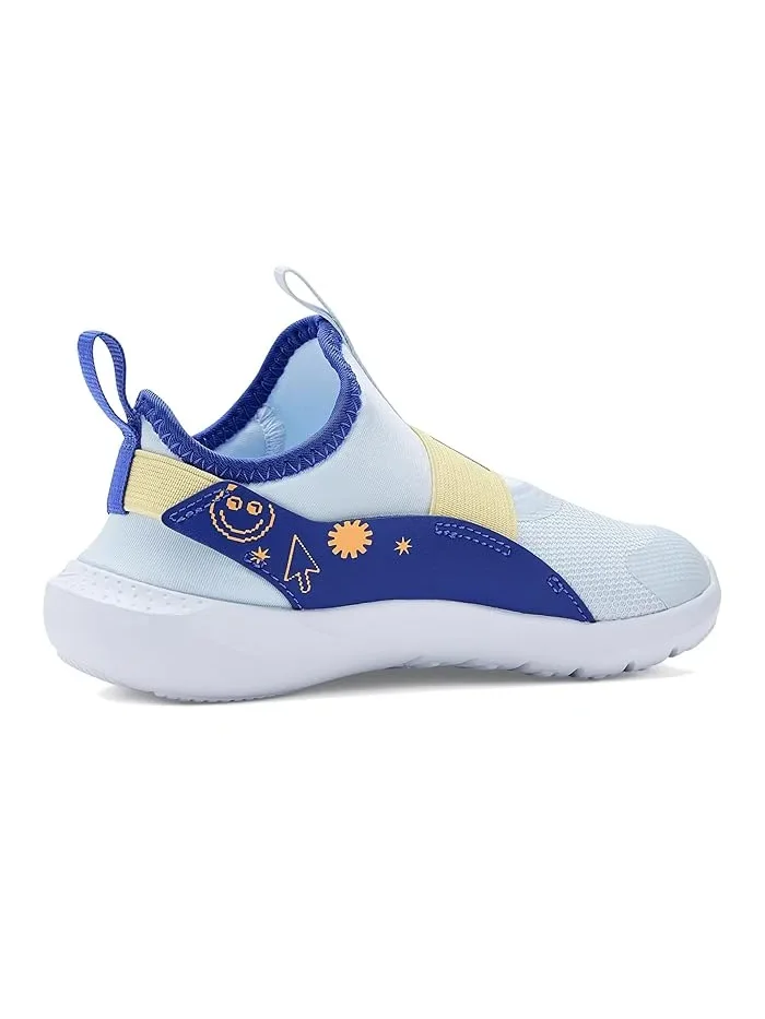 Кроссовки повседневные Flex Runner 4 SE Nike Kids — изображение 3 из 4, серый/оранжевый