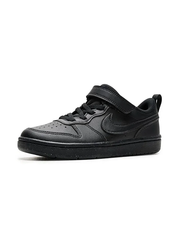 Кроссовки Nike Court Borough Low Recraft — изображение 1 из 4, черный/черный/черный