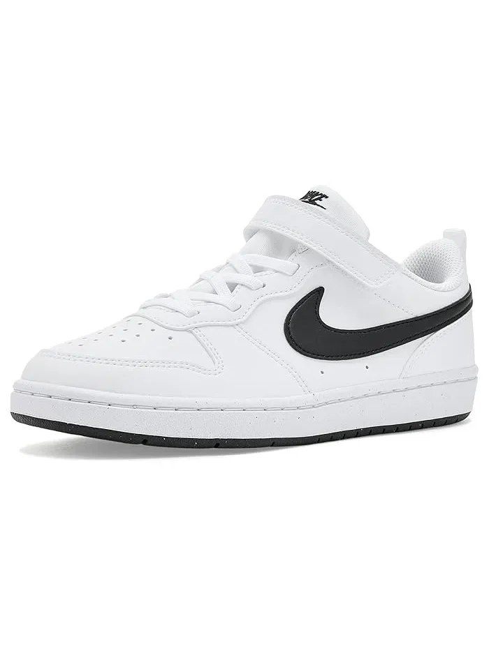 Кроссовки Nike Kids Court Borough Low Recraft — изображение 1 из 4, белый/черный