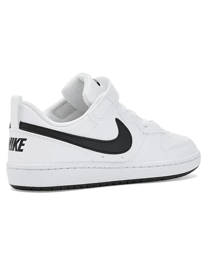 Кроссовки Nike Kids Court Borough Low Recraft — изображение 3 из 4, белый/черный