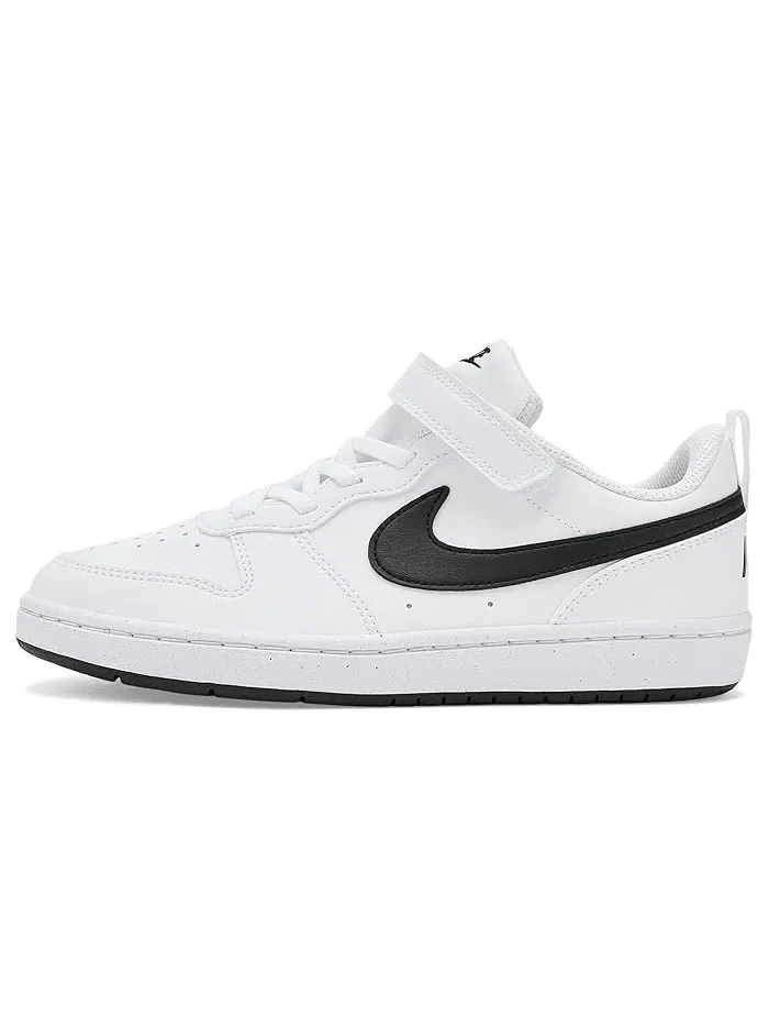 Кроссовки Nike Kids Court Borough Low Recraft — изображение 4 из 4, белый/черный