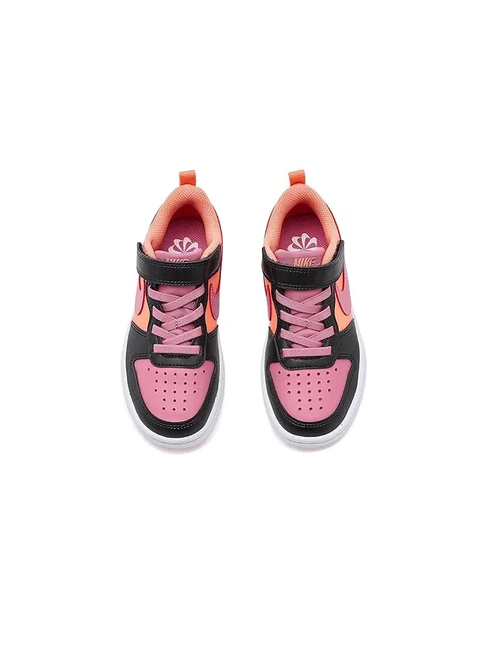 Кроссовки Nike Court Borough Low Recraft — изображение 2 из 4, оранжевый//черный