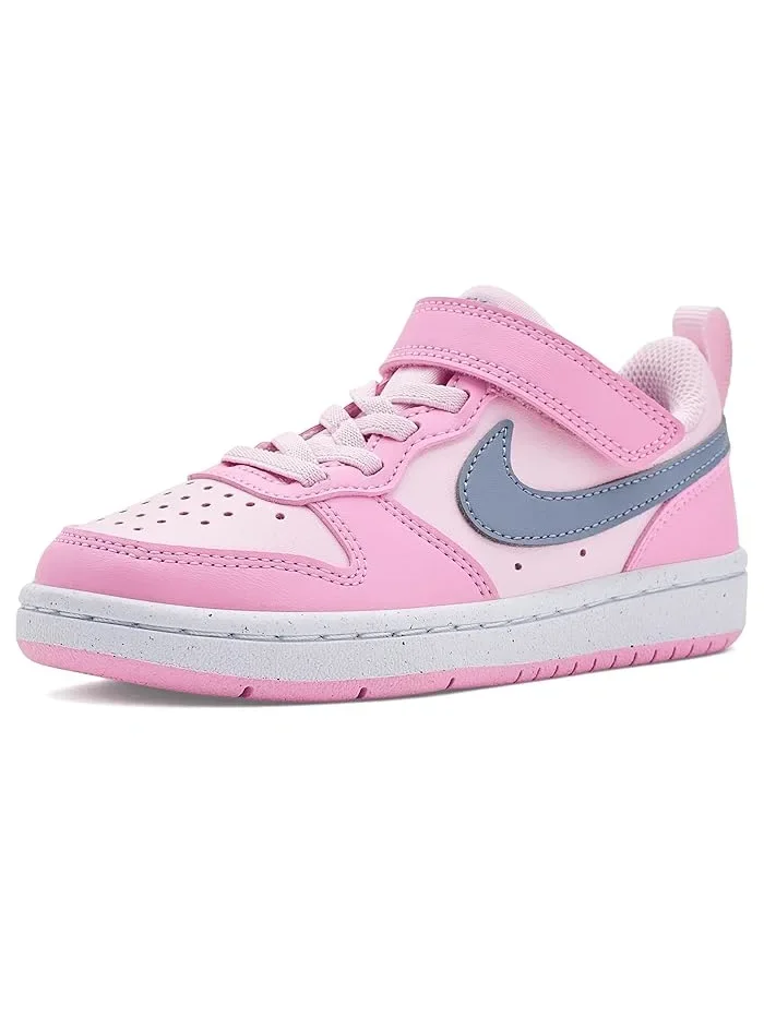 Кроссовки низкие Court Borough Low Recraft Nike Kids — изображение 1 из 4, розовый//розовый/белый