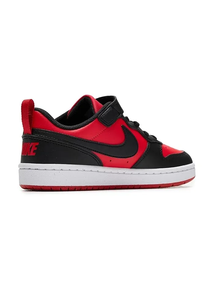 Кроссовки Nike Court Borough Low Recraft — изображение 3 из 4, красный/черный/белый
