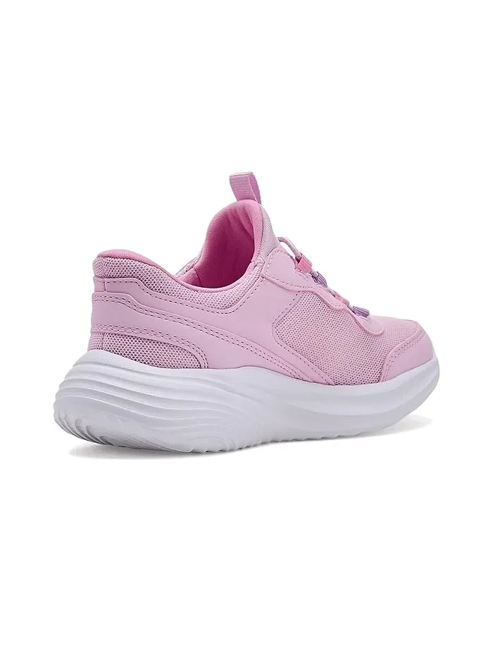 Кроссовки с технологией Hands Free Slip-In Bounder Pro SKECHERS KIDS — изображение 3 из 4, розовый