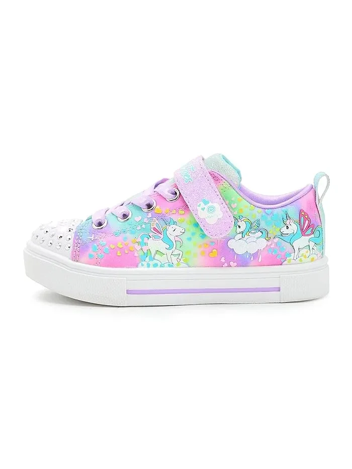 Кроссовки с подсветкой Twinkle Sparks 314468L SKECHERS KIDS — изображение 4 из 4, мульти
