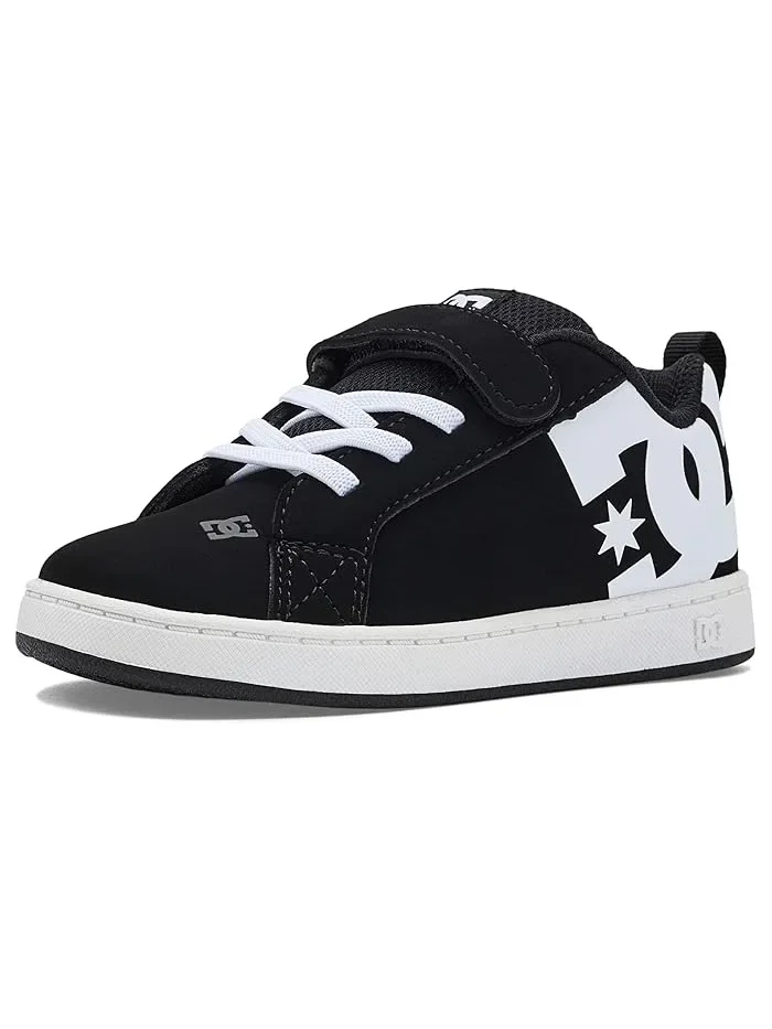 Кроссовки DC Kids Court Graffik Elastic — белый