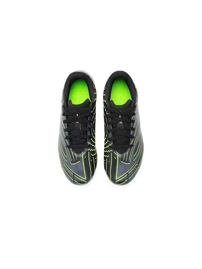 Бутсы футбольные Mach 1 Select Jr. Under Armour Kids — изображение 2 из 4, черный/серый/зеленый