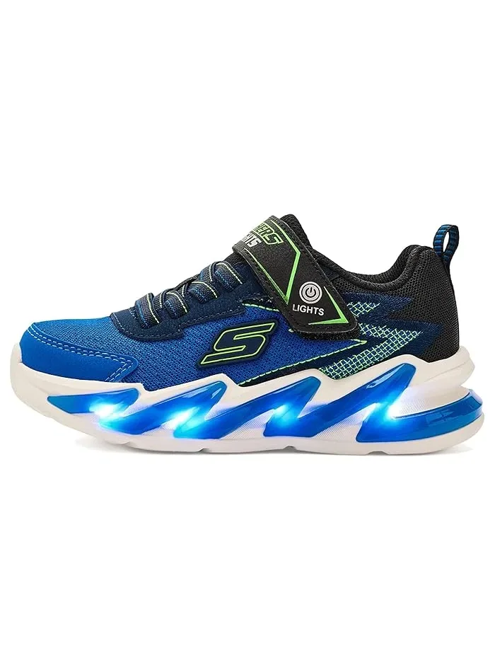 Кроссовки со светодиодами Light-Surge 400200L SKECHERS KIDS — изображение 4 из 4, черный/синий
