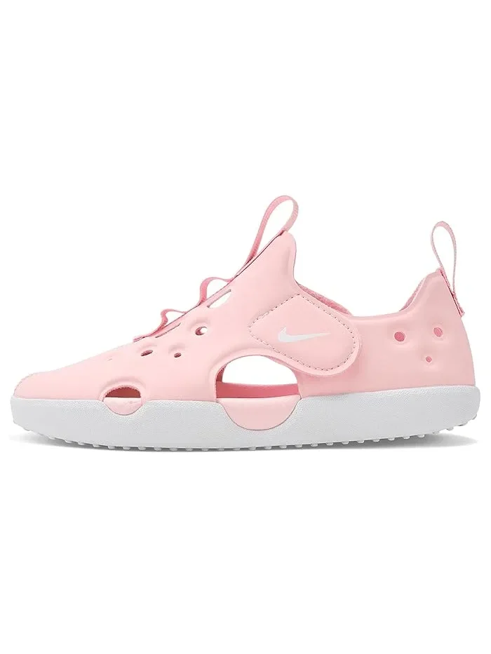 Сандалии с закрытой пяткой и носком Sunray Protect 4 Nike Kids — изображение 4 из 4, розовый/белый