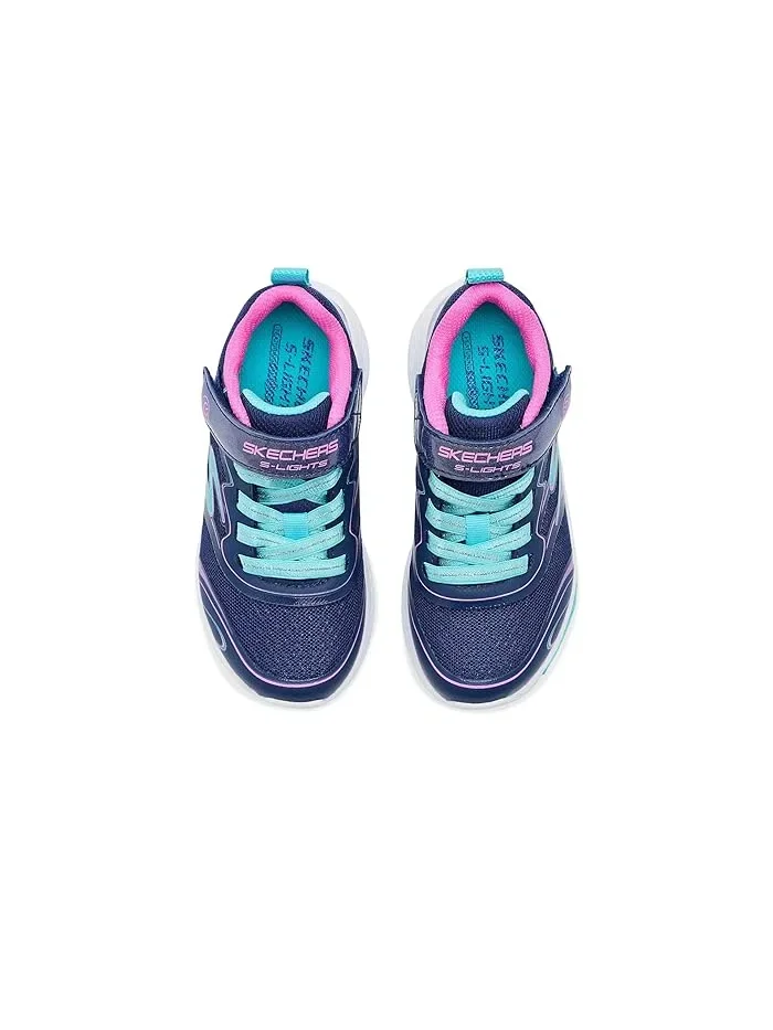 Кроссовки с подсветкой Cosmic Glow 2.0 SKECHERS KIDS — изображение 2 из 4, темно-синий/мульти
