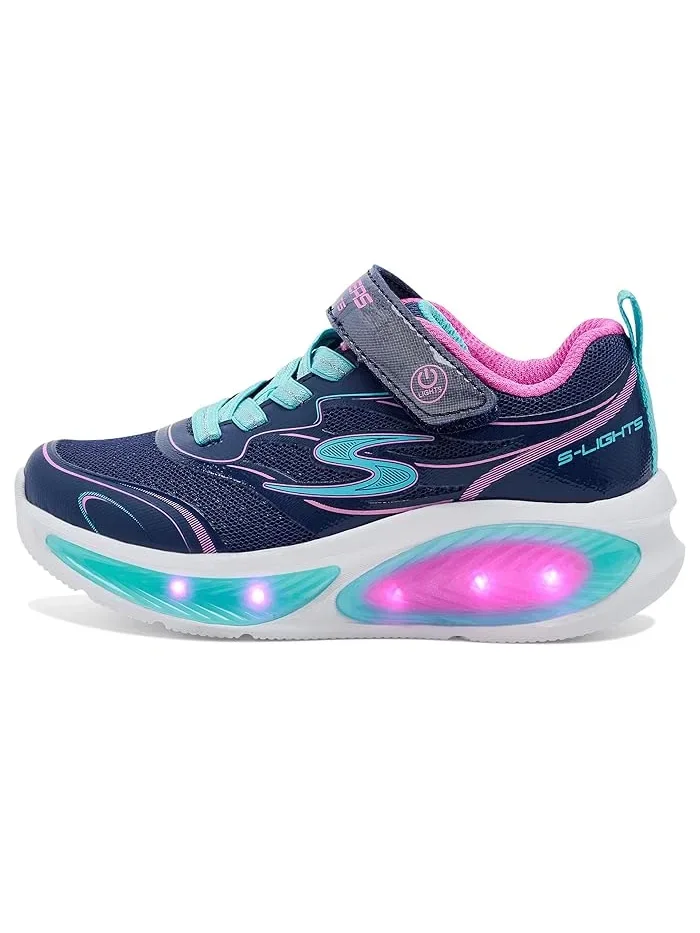 Кроссовки с подсветкой Cosmic Glow 2.0 SKECHERS KIDS — изображение 4 из 4, темно-синий/мульти