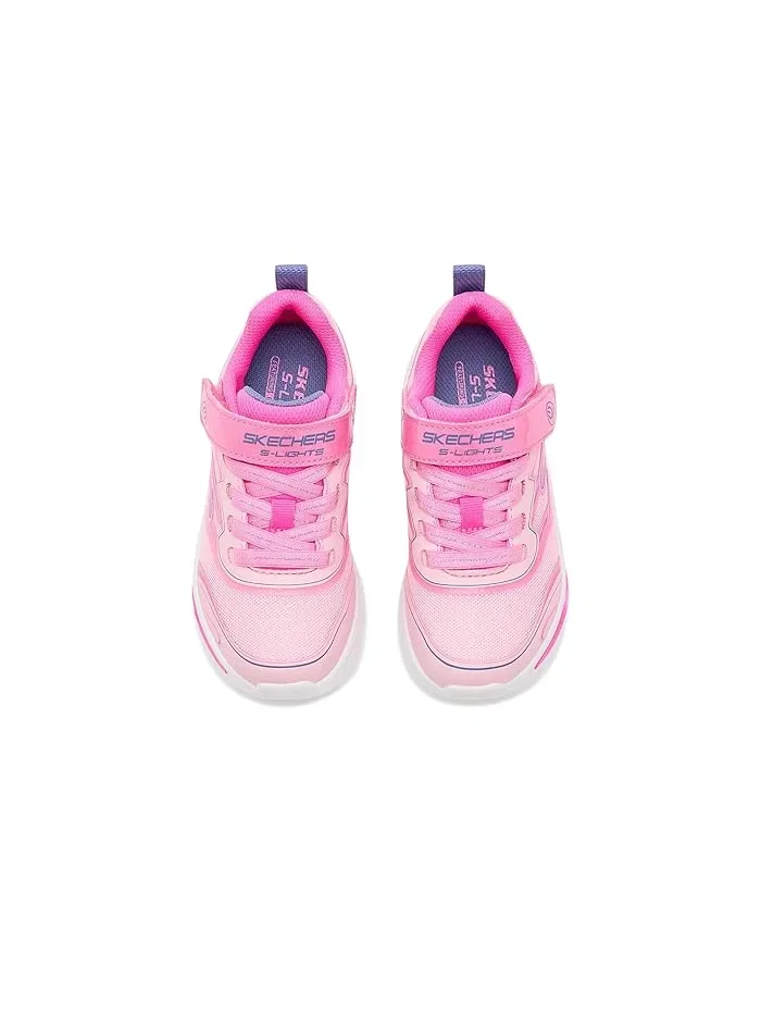 Кроссовки со светодиодами Cosmic Glow 2.0 303737L SKECHERS KIDS — изображение 2 из 4, розовый/мульти