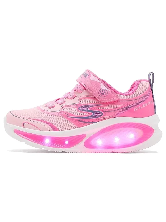 Кроссовки со светодиодами Cosmic Glow 2.0 303737L SKECHERS KIDS — изображение 4 из 4, розовый/мульти