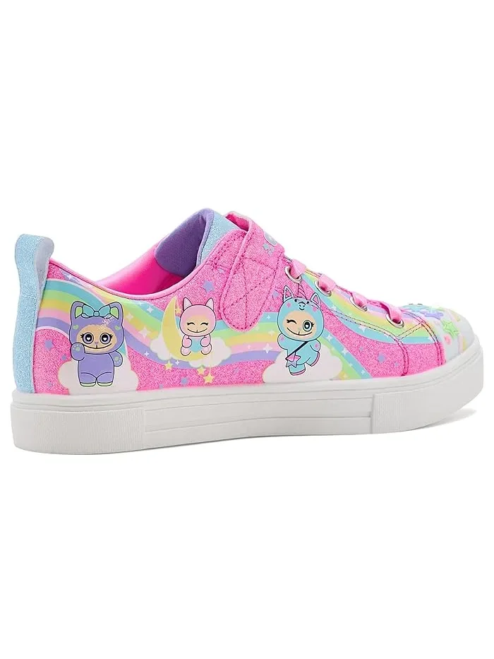 Кроссовки со светодиодами Twinkle Sparks 314475L SKECHERS KIDS — изображение 3 из 4, розовый/мульти
