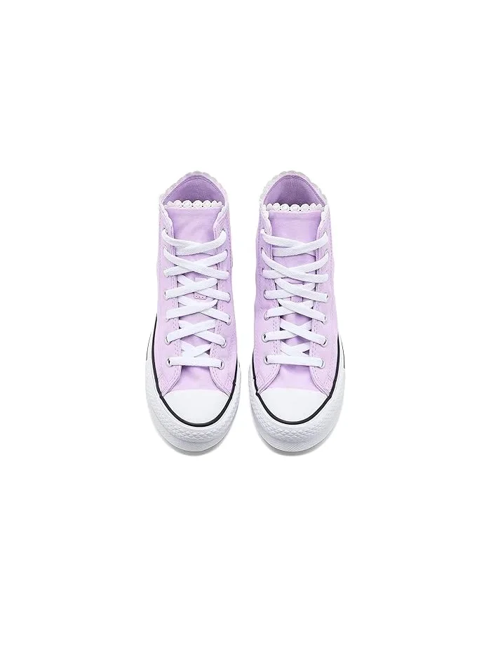 Кроссовки детские Converse Kids Chuck Taylor All Star Eva Lift Platform Bubble Flowers — изображение 2 из 4, белый/черный