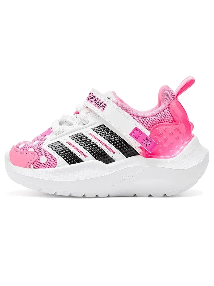 Кроссовки со светодиодами Disney Lightorama Minnie Mouse Adidas Kids — изображение 4 из 4, розовый/черный/розовый