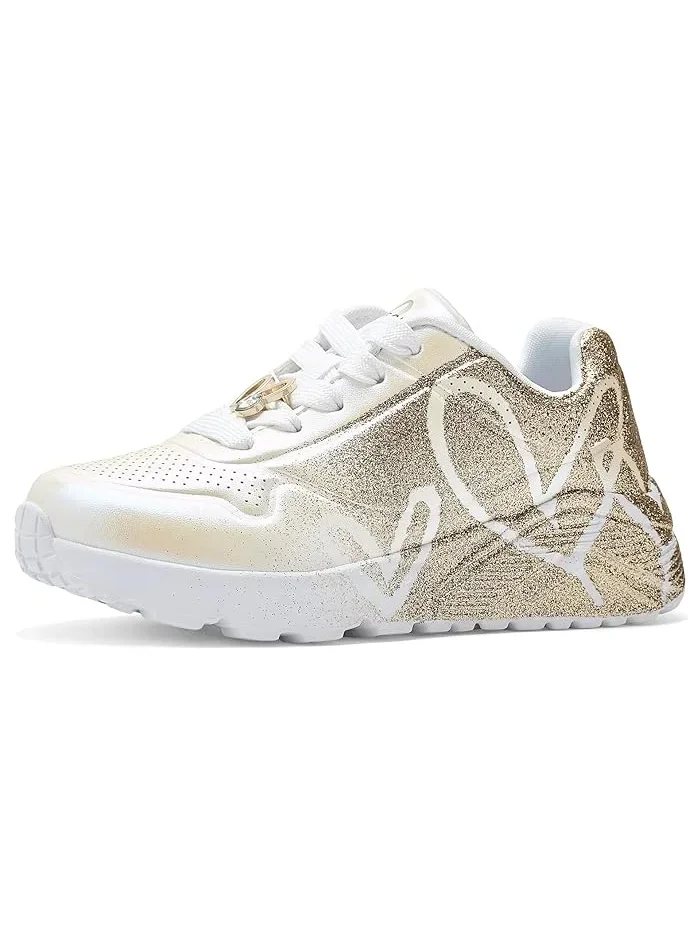Кроссовки с принтом Skechers Uno Lite Heartdust SKECHERS KIDS
