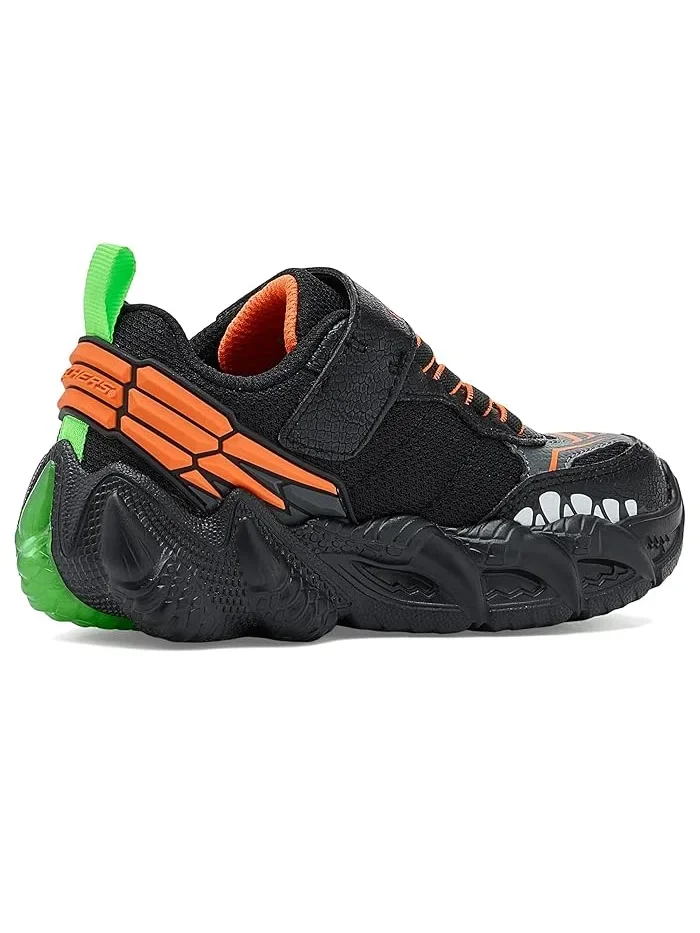 Кроссовки светящиеся Skech-O-Saurus Lights 3.0 SKECHERS KIDS — изображение 3 из 4, черный