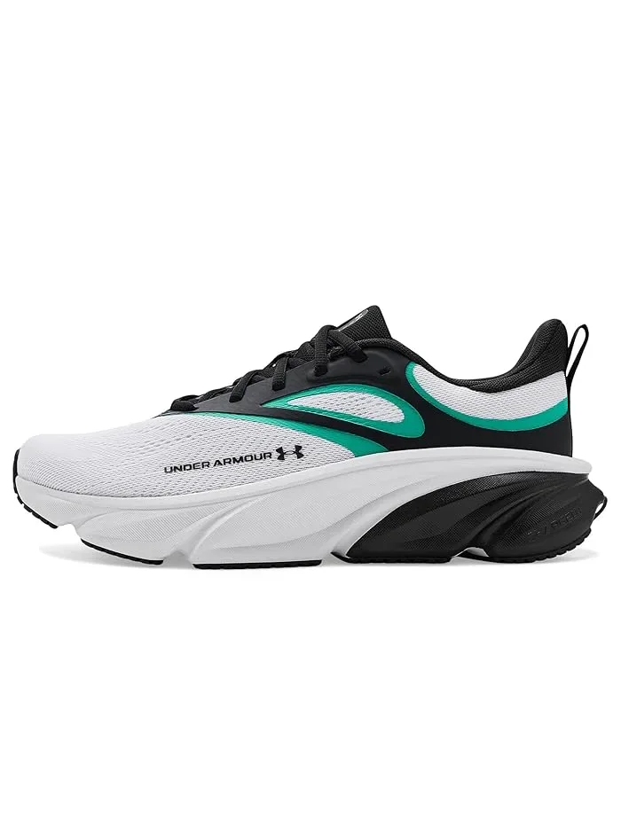 Кроссовки беговые Charged Rogue 6 Under Armour — изображение 4 из 4, белый/зеленый/черный