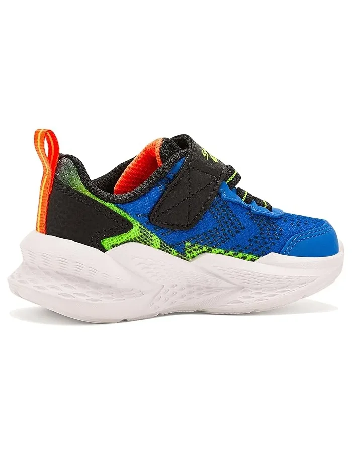 Кроссовки со светящейся подошвой Meteor-Lights 2.0 401490N SKECHERS KIDS — изображение 3 из 4, синий/черный