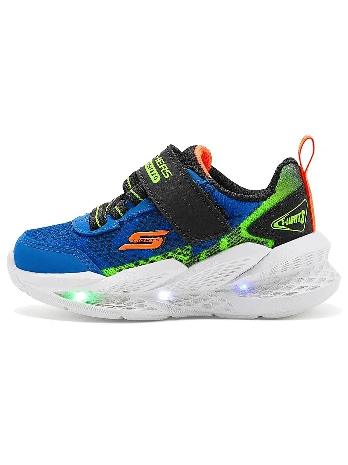Кроссовки со светящейся подошвой Meteor-Lights 2.0 401490N SKECHERS KIDS — изображение 4 из 4, синий/черный