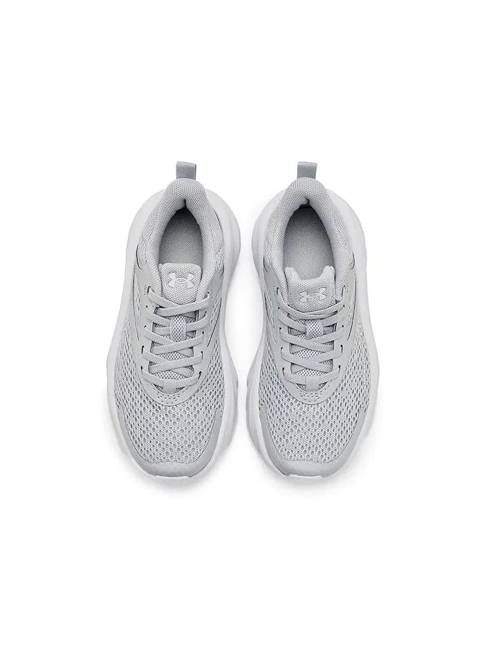 Кроссовки шнурованные Rogue 6 Alternate Lace Under Armour Kids — изображение 2 из 4, серый/серый/белый