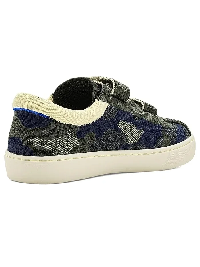Кроссовки на липучках Strap Sneaker Rothy's Kids, Spruce Camo — изображение 3 из 4, камуфляж