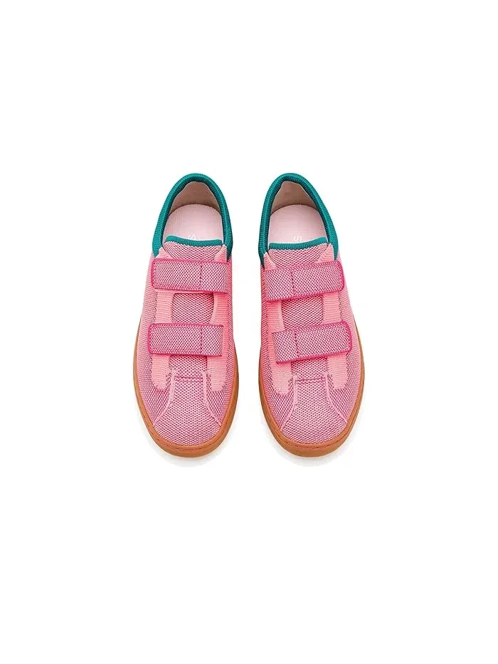 Кроссовки Rothy's Kids Strap Sneakers — изображение 2 из 4, арбузный