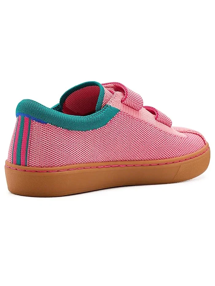 Кроссовки Rothy's Kids Strap Sneakers — изображение 3 из 4, арбузный