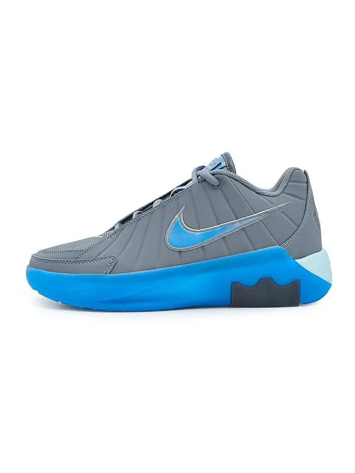 Кроссовки баскетбольные Lebron Witness IX Nike Kids — изображение 4 из 4, серый/синий/синий