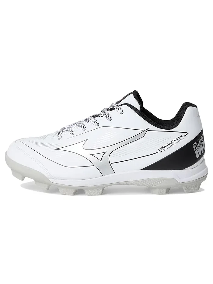 Кроссовки тренировочные Cushionrevo Diamond Jr Mizuno Kids — изображение 4 из 4, белый/черный