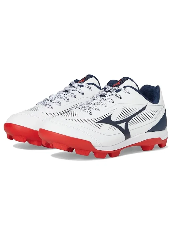Кроссовки тренировочные Cushionrevo Diamond Jr Mizuno Kids — изображение 1 из 4, белый/темно-синий