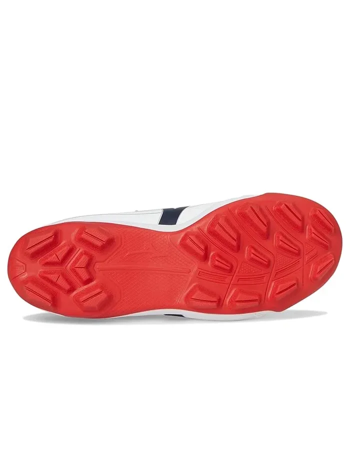 Кроссовки тренировочные Cushionrevo Diamond Jr Mizuno Kids — изображение 3 из 4, белый/темно-синий