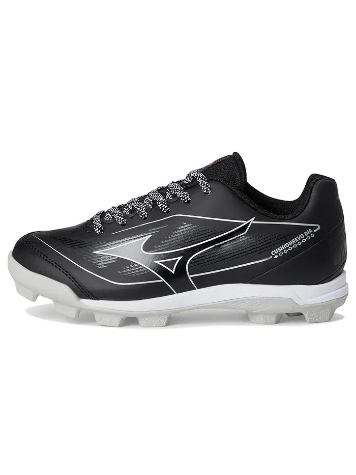 Кроссовки тренировочные Mizuno Cushionrevo Diamond Jr. — изображение 4 из 4, черный/белый