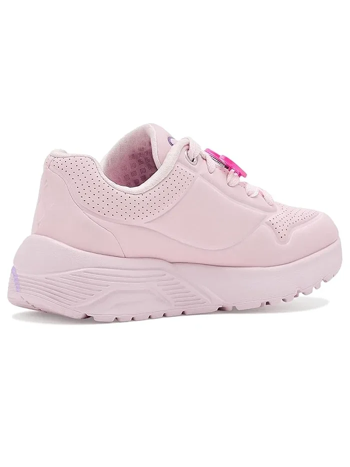 Кроссовки с принтом сердец Uno Lite Skechers Kids — изображение 3 из 4, синий/мульти