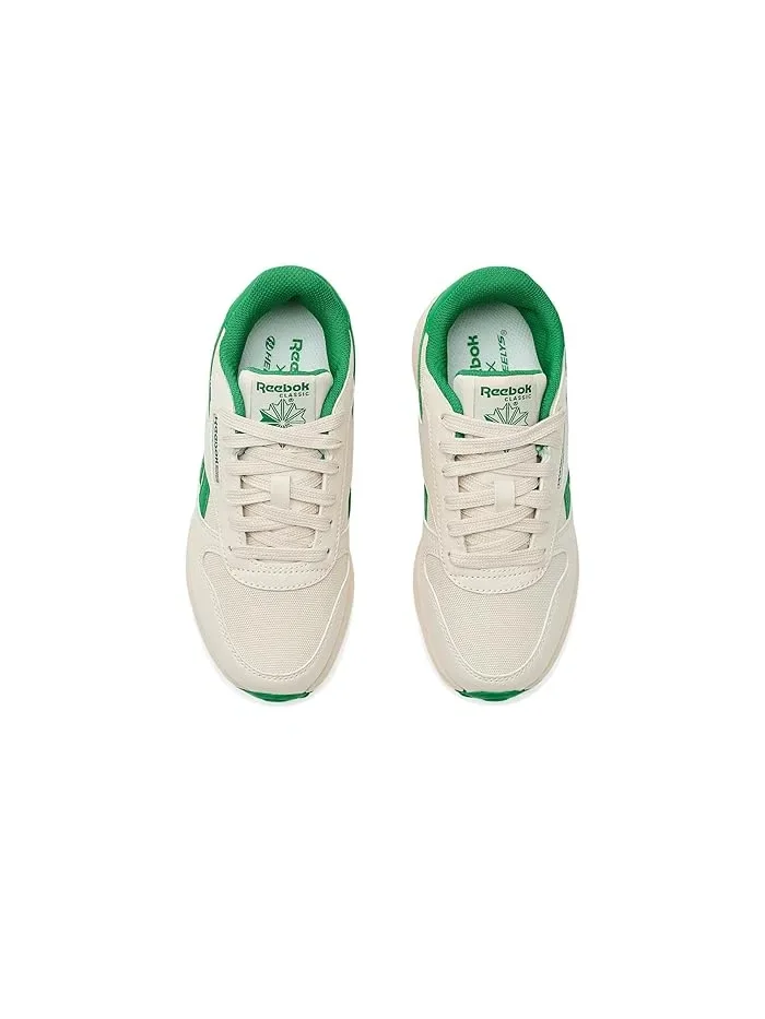 Кроссовки с колесиками Heelys Reebok Classic — изображение 2 из 4, кремовый/белый/зеленый